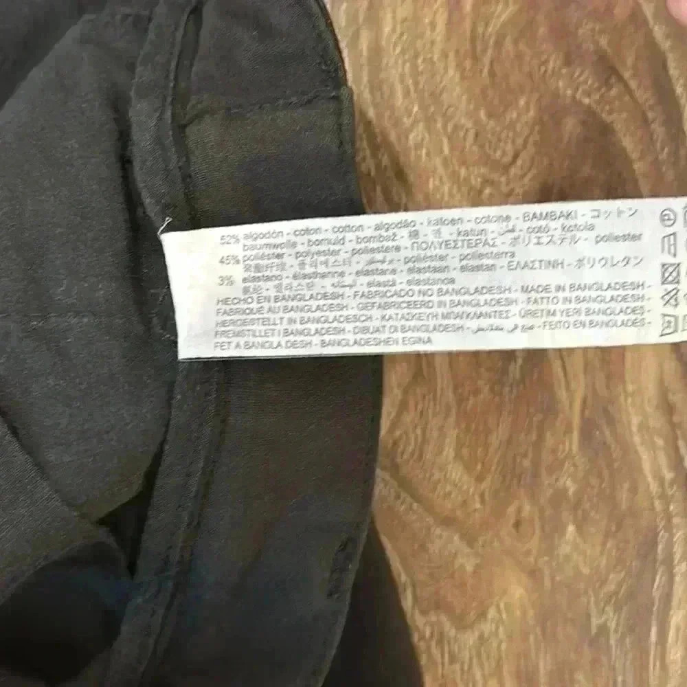 Zara women’s black trouser pants button up w/zipper size xl. Cotton/polyester - Picture 7 of 15